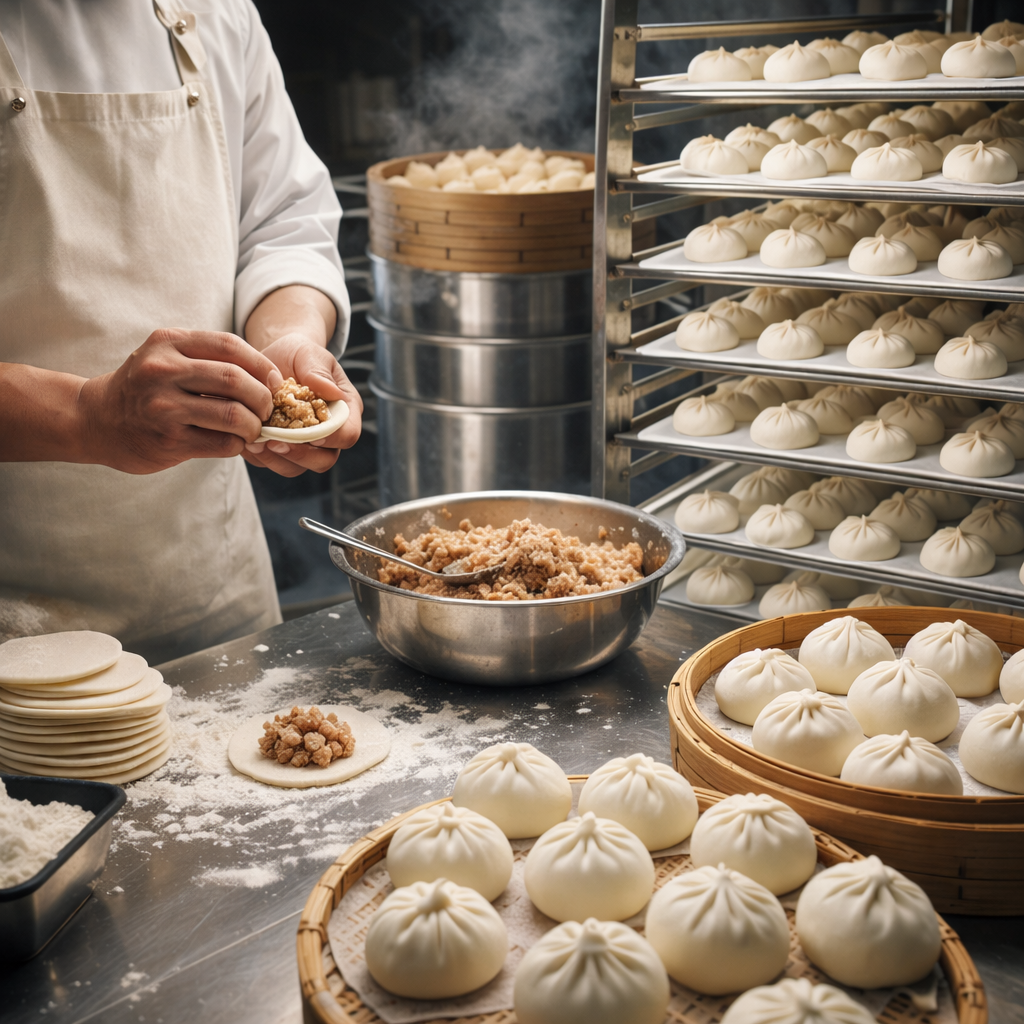 生地づくりの風景